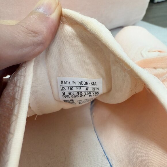 👟 Adidas Swift Run Peach Sneakers | Women's Size 8 - Picture 7 of 7